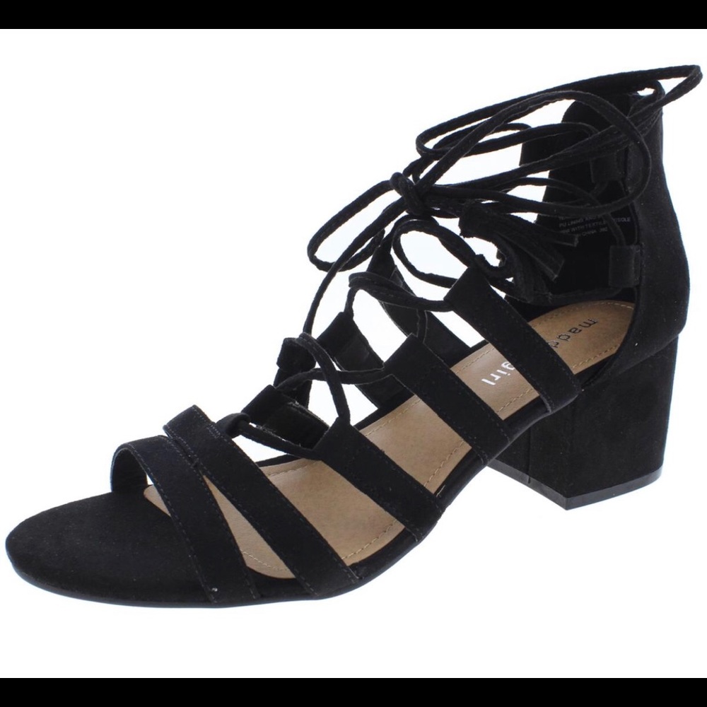 👠Madden Girl Suede Block Heel
